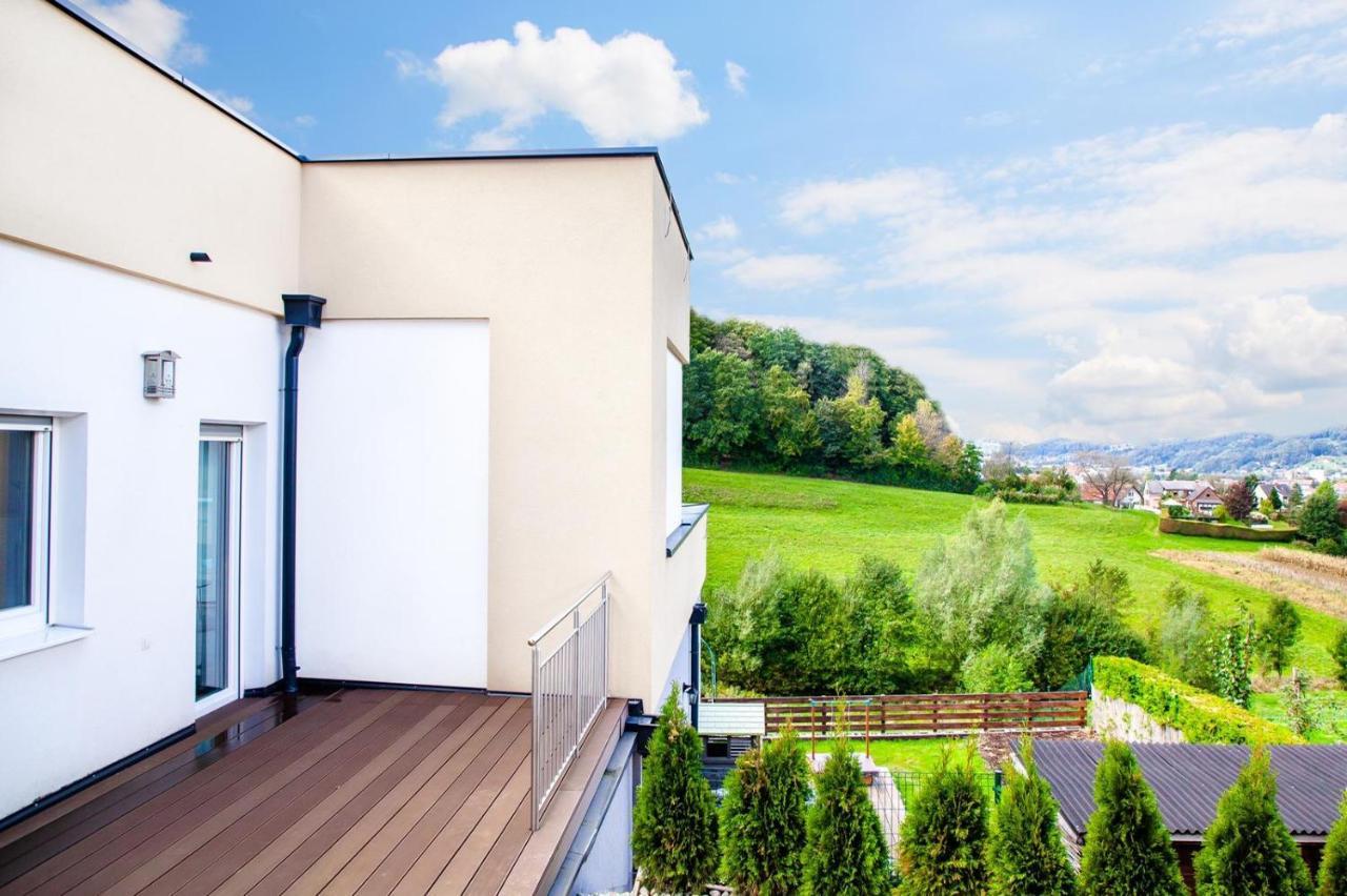 Ferienwohnung GästeTRAUM mit wunderschönem Ausblick und Garten Muhldorf Bei Feldbach Exterior foto