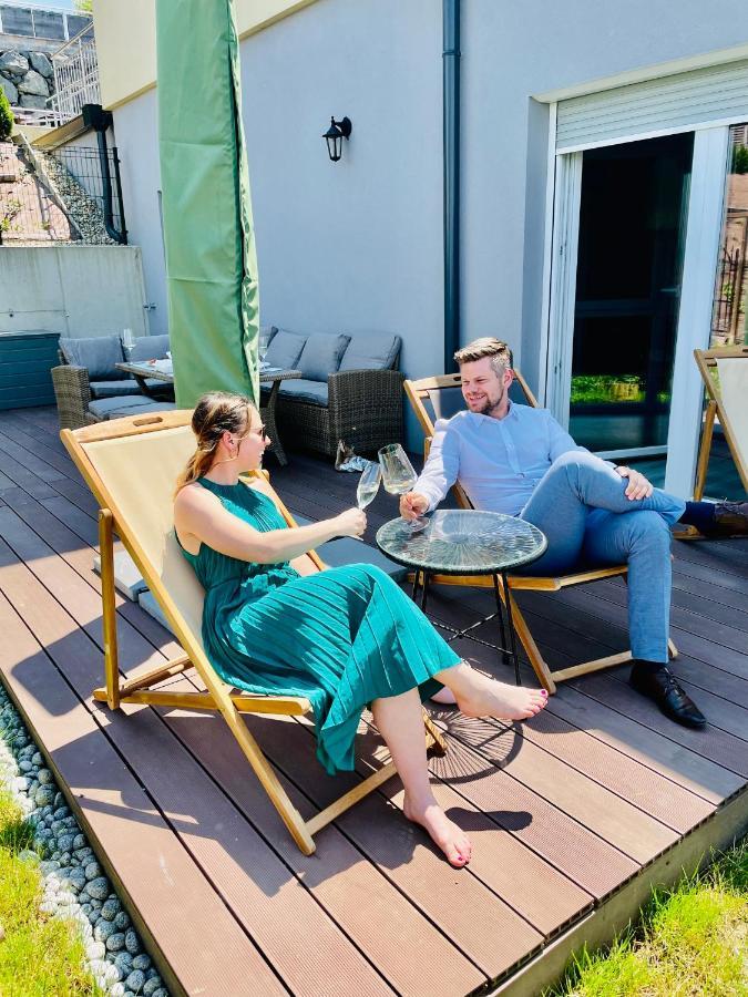 Ferienwohnung GästeTRAUM mit wunderschönem Ausblick und Garten Muhldorf Bei Feldbach Exterior foto